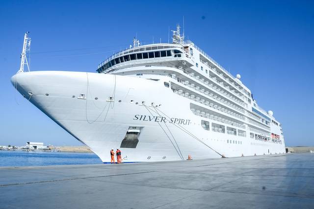 Saudi Dhiba Port welcomes first cruise ship