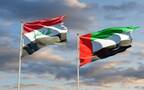 علم دولتي الإمارات العربية المتحدة والعراق