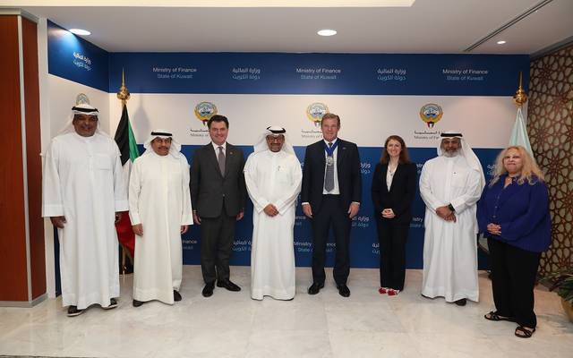 وزير المالية الكويتي يستقبل عمدة الحي المالي بلندن