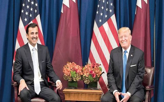أمير قطر يبحث مع ترامب القضايا الأمنية بالشرق الأوسط..هاتفياً