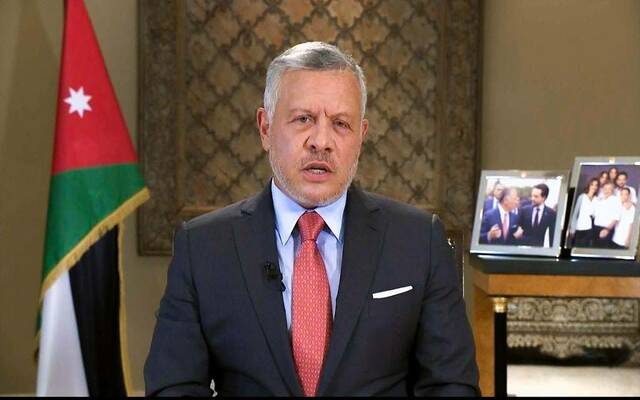العاهل الأردني الملك عبدالله الثاني