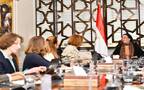 اجتماع ياسمين فؤاد وزيرة البيئة المصرية مع ممثلي منظمة التعاون الاقتصادي والتنمية