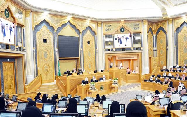 جانب من جلسة مجلس الشورى برئاسة نائب رئيس المجلس مشعل السُّلمي